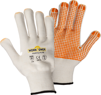 Feinstrickhandschuh Orange Dot (12er-VPE) Ansicht 1