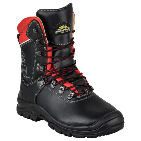 Schnittschutzstiefel S3 Black Forest