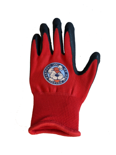 Kinder-Schutzhandschuh Sammy rot (12er-VPE)