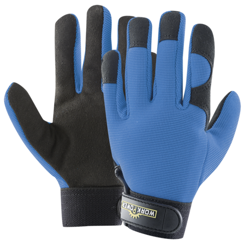 Kinder-Schutzhandschuh Fidel blau (12er-VPE)