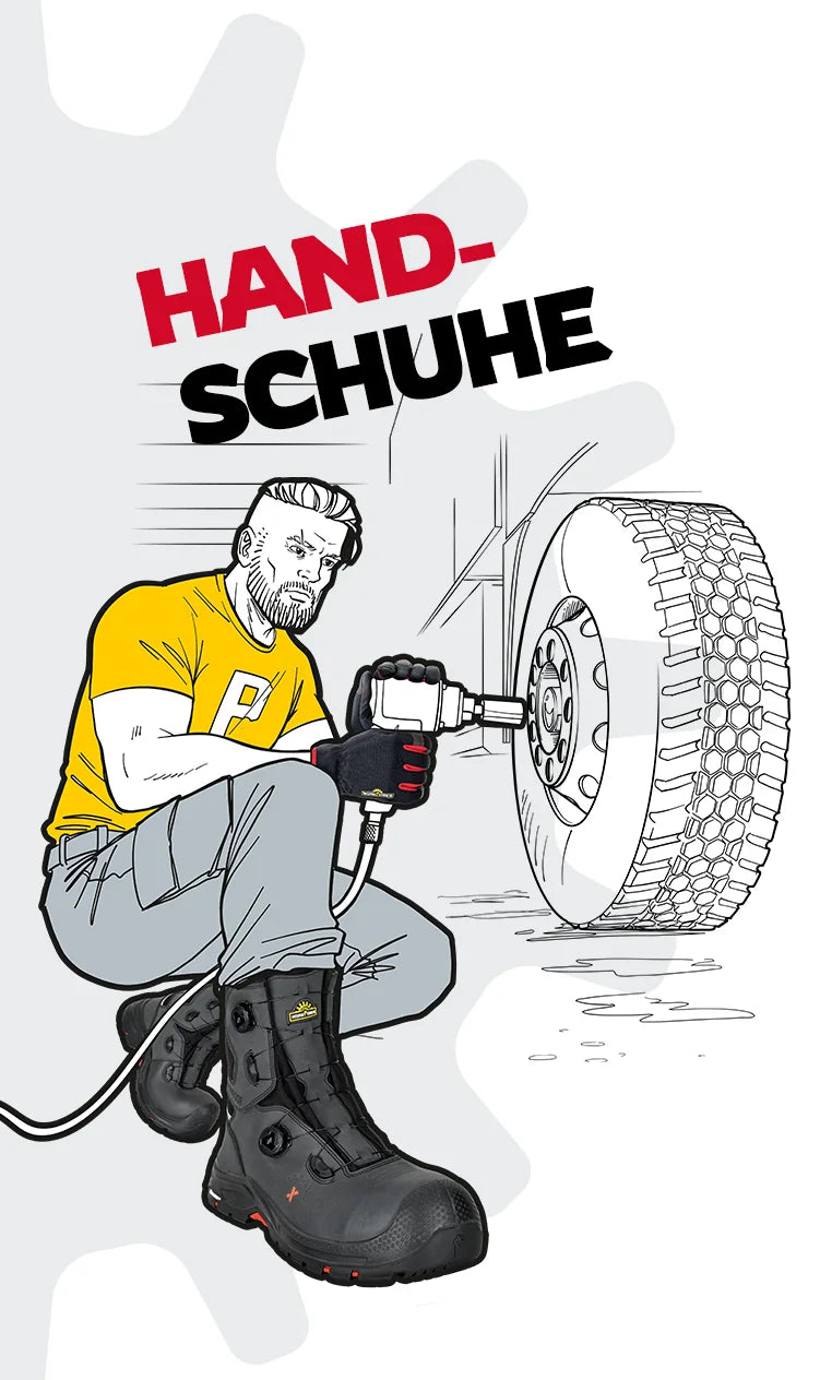 Arbeitshandschuhe von Workpower für Handwerk, Montage und Industrie