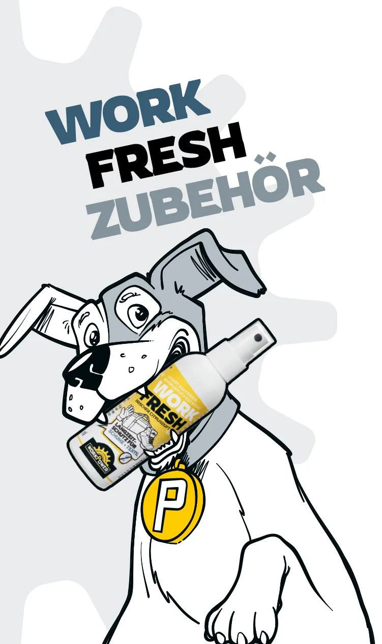 Workpower Zubehör für Arbeitsschuhe, Pflege und Arbeitsausrüstung