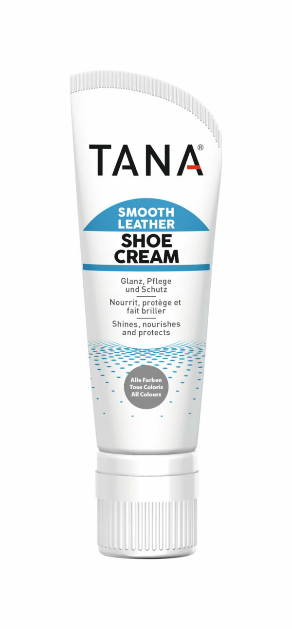 Neutrale Glanz- und Pflegecreme für Schuhe von TANA